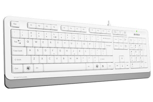 Клавиатура A4Tech Fstyler FK10 (White), USB, белый FK10 (White) 1604052 фото