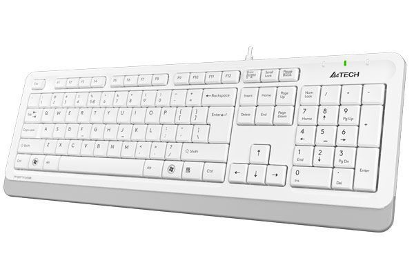 Клавиатура A4Tech Fstyler FK10 (White), USB, белый FK10 (White) 1604052 фото