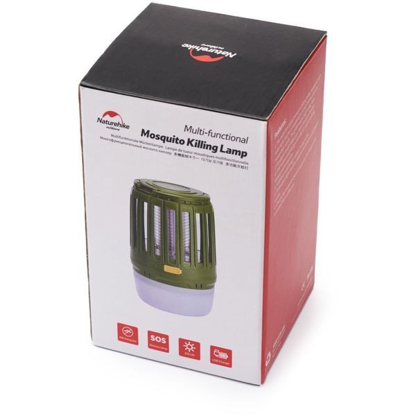 Фонарь кемпинговый с защитой от комаров Naturehike Repellent light NH20ZM003, аккумулятор 18650 (2200 mAh) 78005 фото