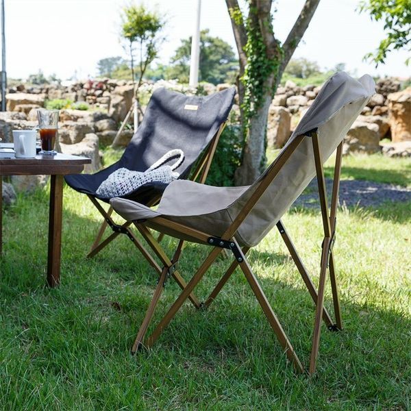Крісло складане Naturehike Moon Beach MW01 NH19Y001-Z, 600D Oxford / алюміній, Чорний 576350 фото