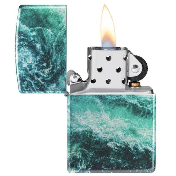 Зажигалка бензиновая Zippo Rogue Wave Design (48621) V77550535 фото
