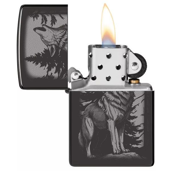Запальничка Zippo Howling Wolf Design 47117 77890026 фото