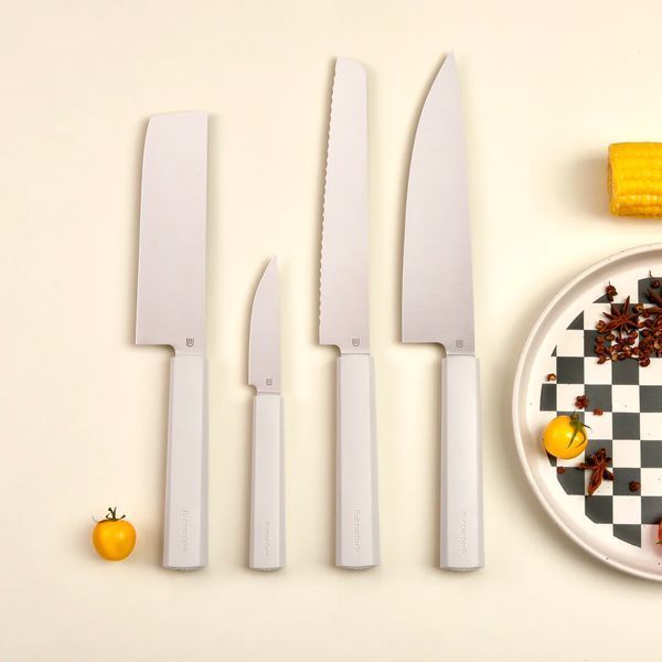 Набір кухонних ножів Butterfork Purest Set Light Grey BF01-FKS-LG 19370025 фото