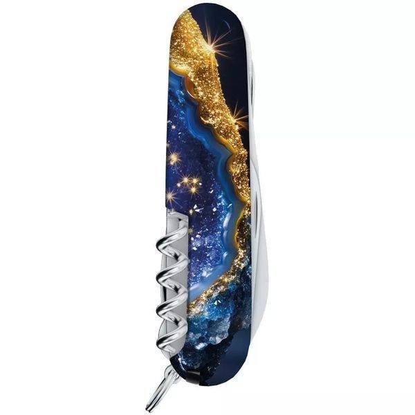 Швейцарський ніж Victorinox Huntsman Золотисто-блакитний кристал 1.3713.3_R2040pk V77554525 фото