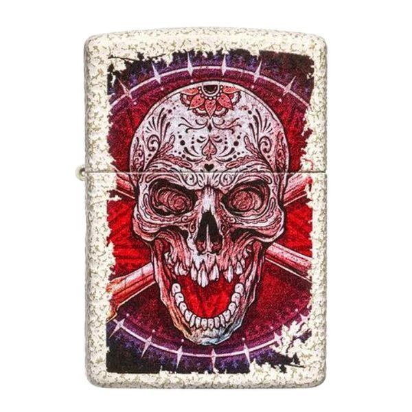 Зажигалка бензиновая Zippo Skull Design (49410) V77550545 фото