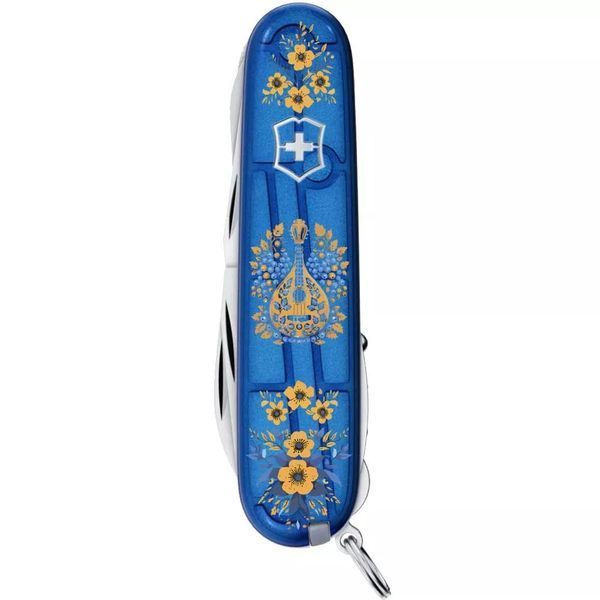Швейцарский нож Victorinox Huntsman Ukraine 91 мм 15 функций Украинские мотивы (1.3713.T2_T1370u) V77552789 фото