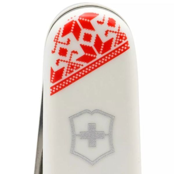 Швейцарский нож Victorinox Climber Ukraine Вышиванка 91 мм (1.3703.7_T0051r) V77552917 фото