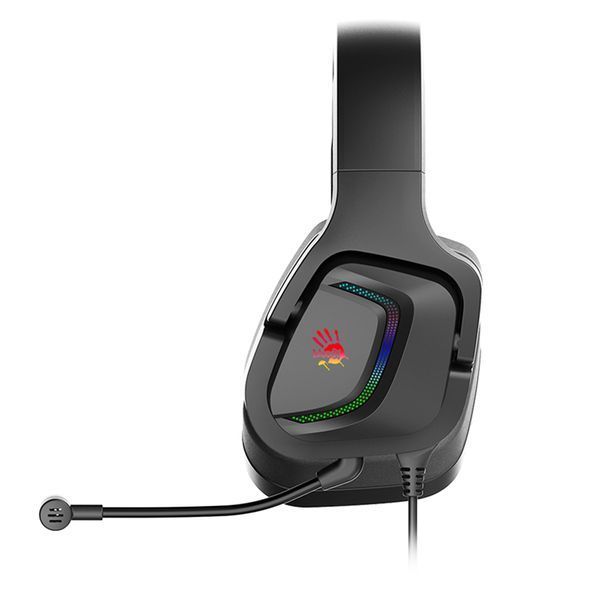 Гарнітура ігрова Bloody G573P з підсвічуванням, USB+3,5 jack G573P Bloody (Black) 1605395 фото