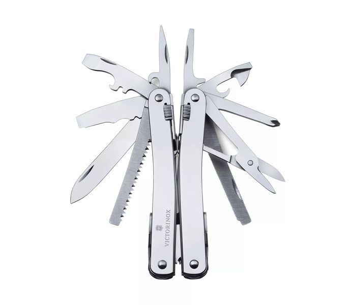 Мультитул Victorinox SwissTool Spirit X в кожаном чехле 24 функции (3.0224.L) V77551771 фото