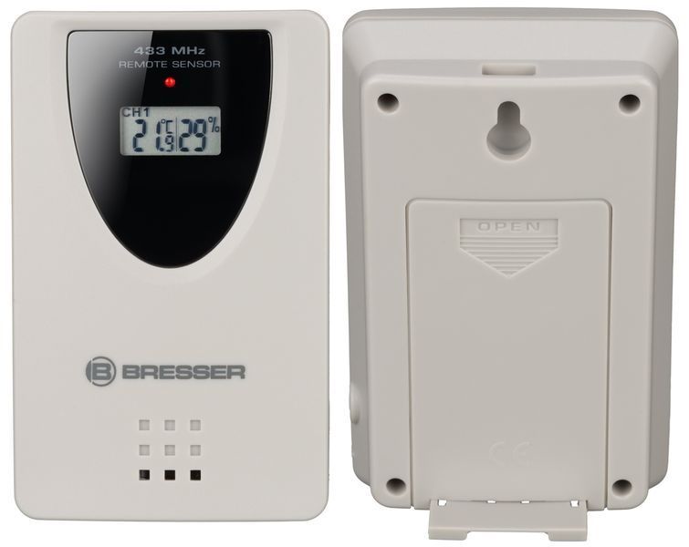 Метеостанция Bresser ClimaTemp WS Colour Wooden 7007320 фото