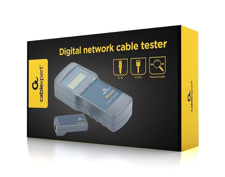 Цифровий тестер Cablexpert NCT-3, для UTP, STP, USB кабелів NCT-3 0700027 фото