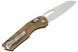 Ніж Microtech MSI Single Edge Tri-Grip Stonewash Dark Earth 210T-10PMDE 14090649 фото 6