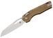 Ніж Microtech MSI Single Edge Tri-Grip Stonewash Dark Earth 210T-10PMDE 14090649 фото 5