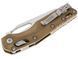 Ніж Microtech MSI Single Edge Tri-Grip Stonewash Dark Earth 210T-10PMDE 14090649 фото 2