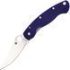 Нож Spyderco Military Dark Blue CPM-S110V C36GPDBL 871310 фото 3