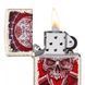 Зажигалка бензиновая Zippo Skull Design (49410) V77550545 фото 3