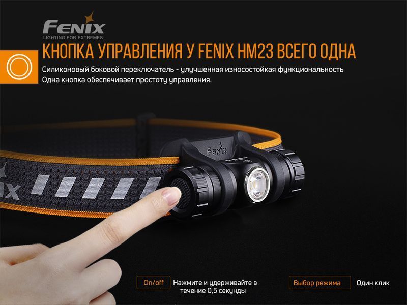 Фонарь налобный Fenix ​​HM23 60691 фото
