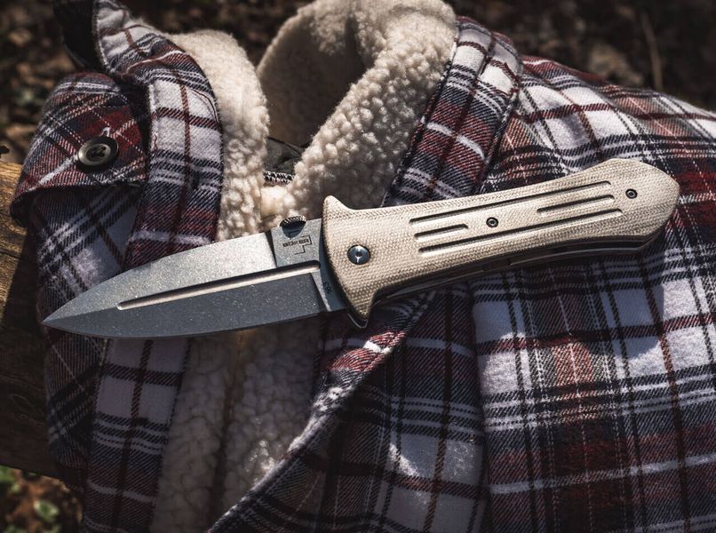 Нiж Boker Plus Smatchet micarta 01BO141 4008257 фото