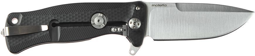 Ніж Lionsteel SR11 Aluminum Black Черный SR11A BS SR11A BS 392101 фото