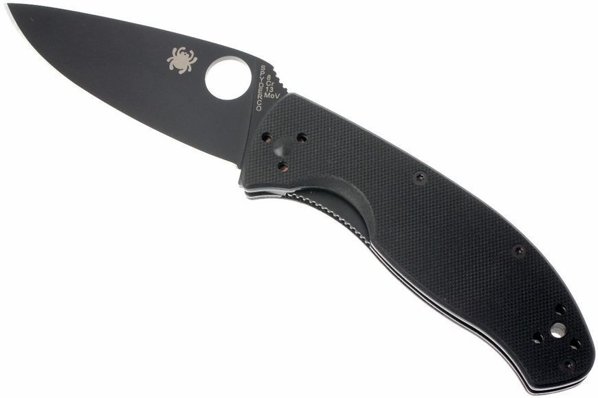 Ніж Spyderco Tenacious Black G-10 Black Blade C122GBBKP 870431 фото