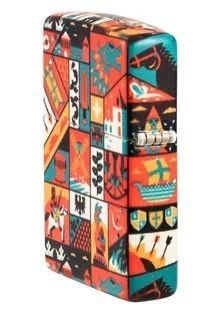 Зажигалка бензиноваяZippo Old Ages Design 48786 V77553979 фото