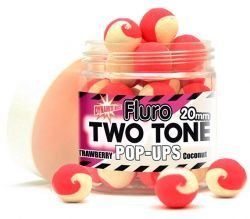 Бойли плаваючі Dynamite Baits Two Tone Pop-Up - Strawberry (Полуниця) & Coconut 15 мм - DY593 Y33440486 фото