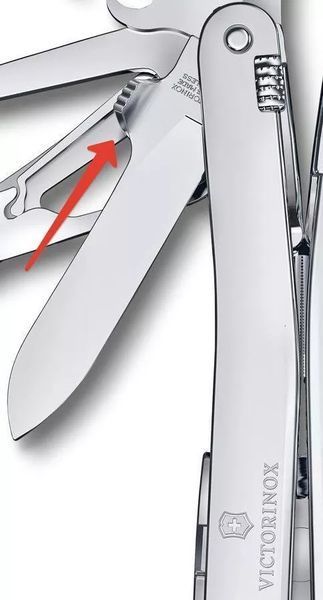 Мультитул Victorinox SwissTool Spirit MX 3.0224.MN розкриття леза однією рукою, 24 функції V77554231 фото