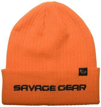 Шапка Savage Gear Fold-Up Beanie One size Sun Orange 18541930 фото