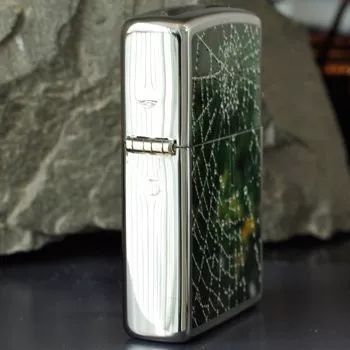 Зажигалка Zippo SPIDER WEB RAIN DROPS 28285 V77553983 фото