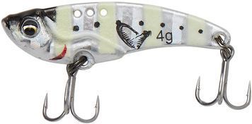 Цикада Savage Gear Vib Blade SW 45мм 8.5g Zebra Glow 18541610 фото