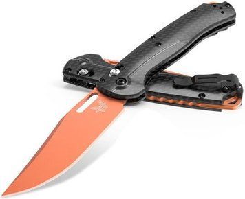 Ніж Benchmade Taggedout Carbon Fiber 15535OR-01 4008902 фото