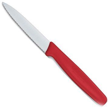 Ніж кухонний Victorinox Standart 8 см серрейтор Червоний 5.0631 4004302 фото