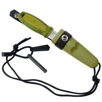 Ніж Morakniv Eldris Neck Knife Зелений + Кресало та темляк 12633 23050133 фото
