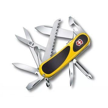 Швейцарський ніж Victorinox Delemont EvoGrip S18 2.4913.SC8 Чорно-жовтий (2.4913.SC8) V77552165 фото