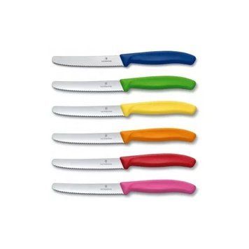 Набор из 6 ножей Victorinox Swiss Classic Colorful Tomato and Table Knife Set (6.7839.6G) V77551971 фото