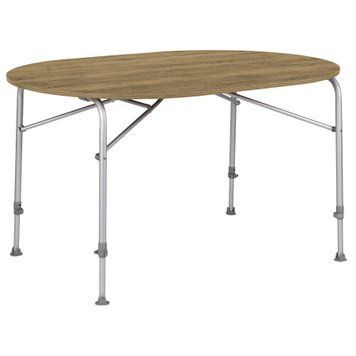 Стол Bo-Camp Feather Oval 130x90 cm Brown (1404466) DAS302107 фото