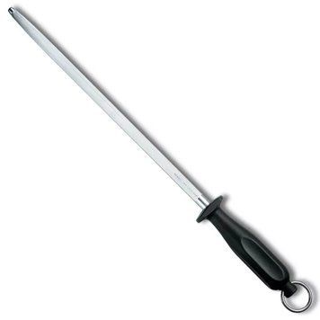 Мусат &ndash; точило для ножей Victorinox Butcher 30 см круглый Черный (7.8513) V77551782 фото