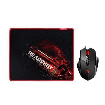 Комплект Миша ігрова A4-Tech Bloody V7M USB з килимком V7M71 Bloody 1604333 фото