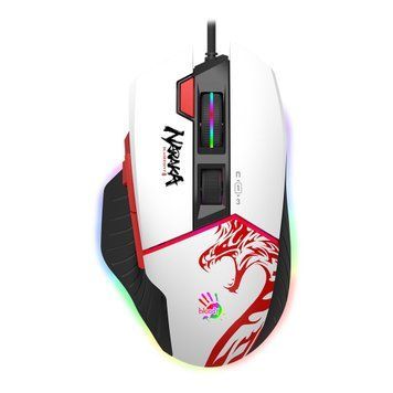 Миша ігрова A4Tech W95 Max Bloody, колір білий+чорний, активоване ПЗ Bloody W95 Max Bloody (Naraka) 1605781 фото
