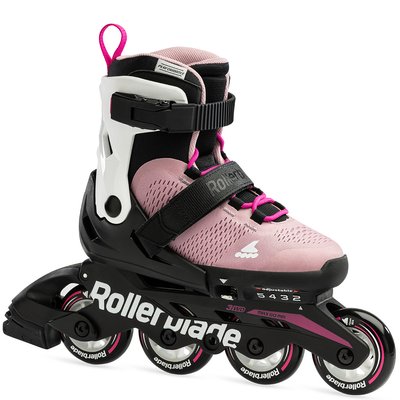 Rollerblade роликовые коньки Microblade pink-white 36.5-40 29301 фото