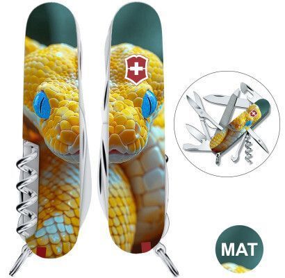 Швейцарський ніж Victorinox Swiss Army Mountaineer Змія 1.3743.7_F1050pw 4009111 фото