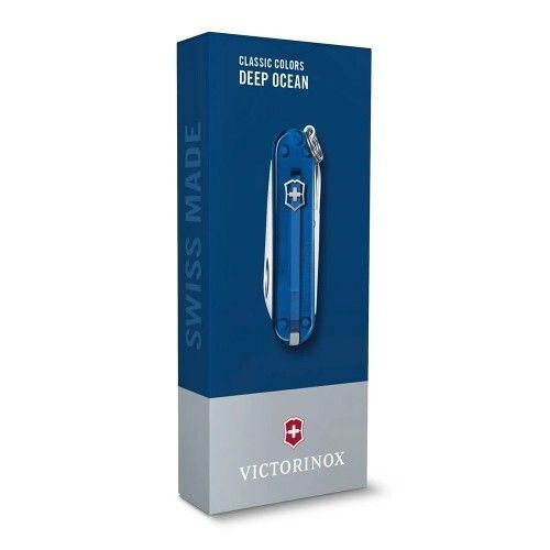 Швейцарський ніж Victorinox Сlassic SD Deep ocean 0.6223.T2G 4008823 фото