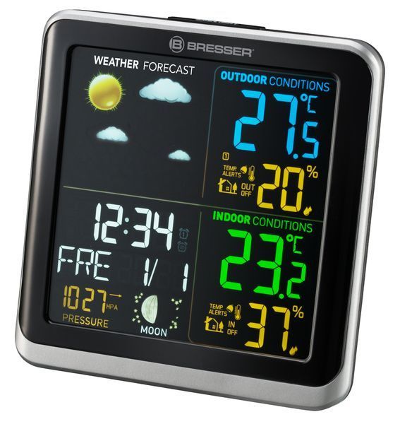 Метеостанция Bresser ClimaTemp TB Сolour (7007201) 928495 фото