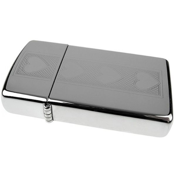 Запальничка Zippo 1610 HEART 28476 V77553854 фото