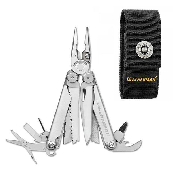Мультитул Leatherman Wave Plus + Тканевый чехол 832524 4007371 фото