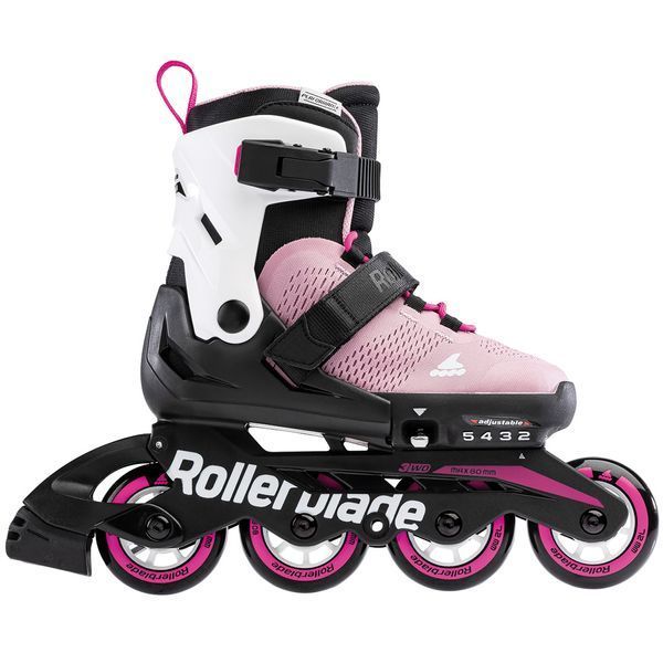 Rollerblade роликові ковзани Microblade pink-white 36.5-40 29301 фото