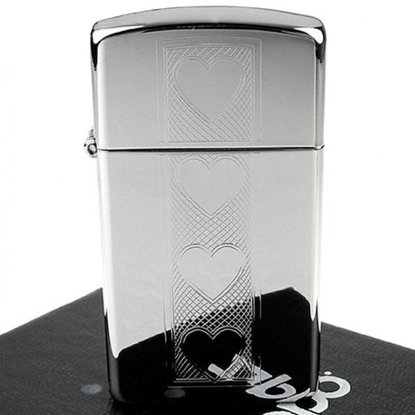 Запальничка Zippo 1610 HEART 28476 V77553854 фото