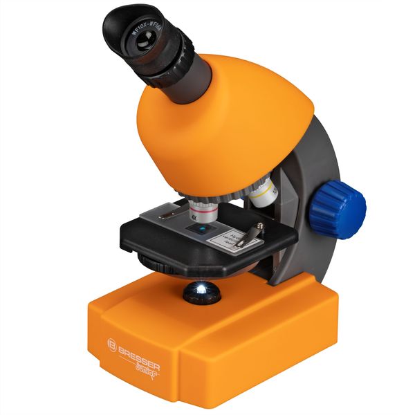 Микроскоп Bresser Junior 40x-640x Orange с кейсом (8851310) 926813 фото