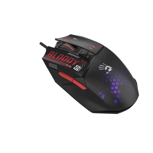 Мышь игровая W60 Max Mini Bloody, черная, активированное ПО W60 Max Mini (Honeycomb) 1606173 фото