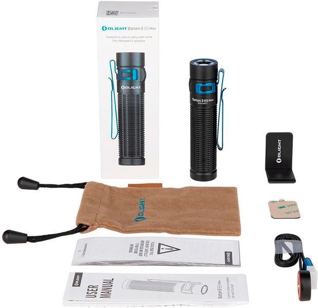 Фонарь Olight Baton 3 Pro Max Black Baton 3 Pro Max NW 23704461 фото